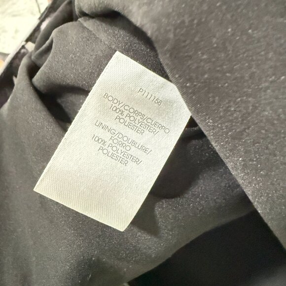 Women Phoebe Couture Halter Backless Floral Maxi Dress in Gray and Black Size 6 - Picture 9 of 12